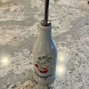 Vintage French vinegar cruet Revol La Porcelaine.